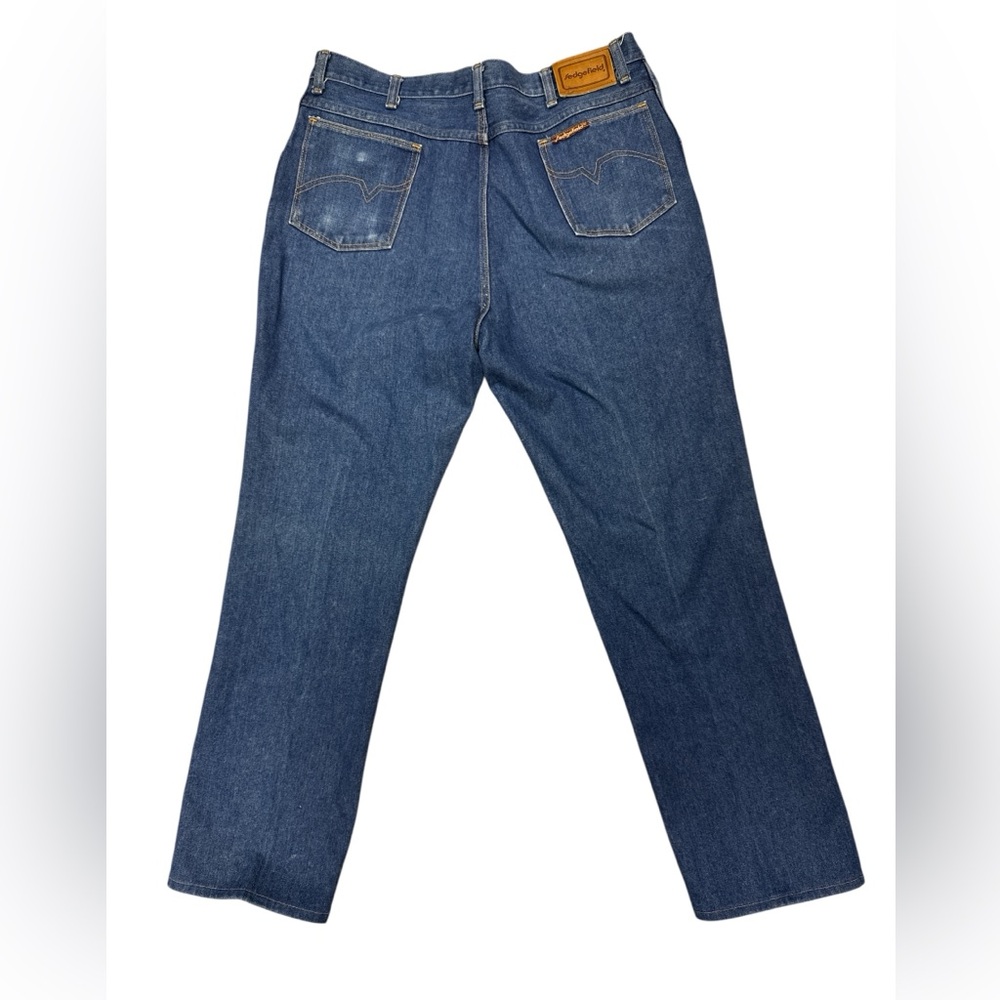 Vintage Sedgefield Men’s Bootcut Jeans Size 36x31 Blue Denim. Tag Cut Out